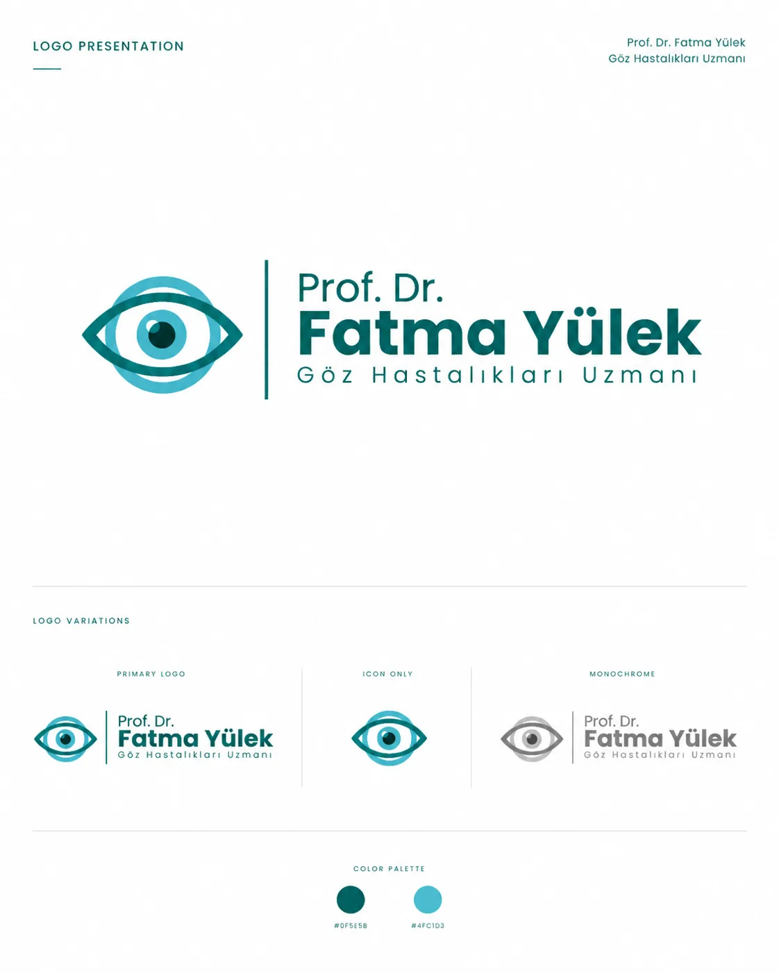 Prof. Dr. Fatma Yülek logo sunumu