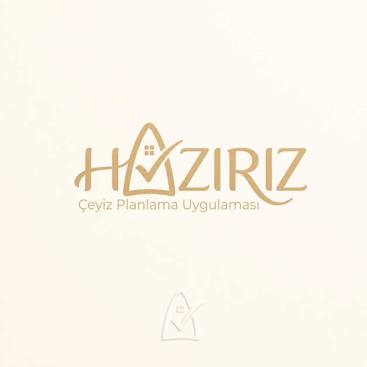 Hazırız — marka uygulaması 3